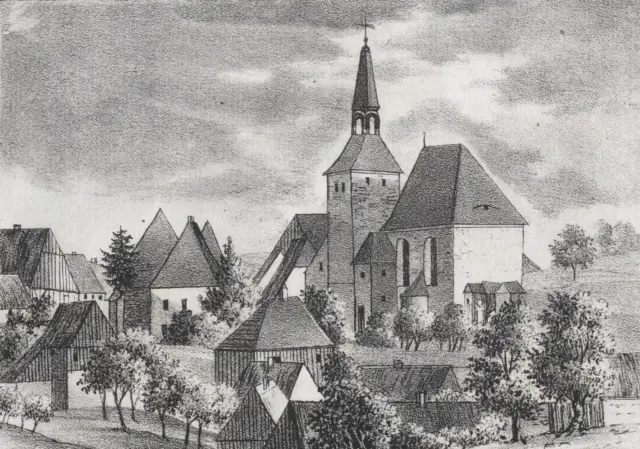 Bärenstein (Altenberg). - Pfarrkirche. - Sachsens Kirchen-Galerie. - "Die Kirche