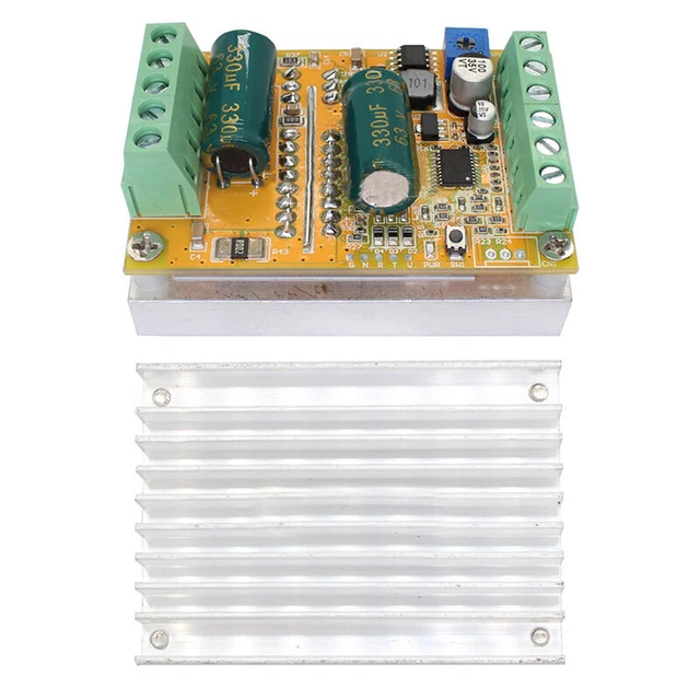 Controller Motore Brushless Trifase 350W DC 5-36V Con Sensore Hall - Driver Per Motori Senza Spazzole