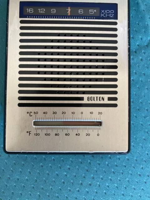 Vintage Radiolina bolton 7603 -  Tre combinazioni radio - torcia- termometro 2