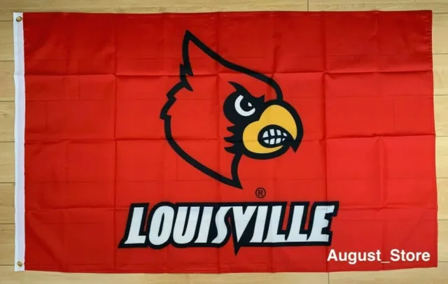 University of Louisville Cardinals 3x5 ft Flag Banner NCAA