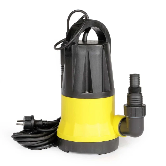 DEKO 400W Tauchpumpe Schmutzwasser - 8000 L/h, 7m Tiefe, 35mm Partikel