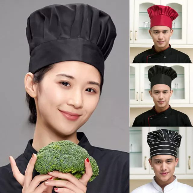 Chef Elastic Hat Working Cap Uniform Hat Elastic Adjustable Restaurant Cooking