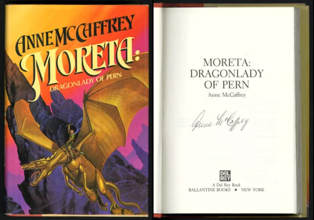 Anne McCaffrey SIGNED AUTOGRAPHED Black Horses For The King HC 1st Ed 1st Print Anne McCaffrey SIGNED AUTOGRAPHED Black Horses For The King HC 1st Ed 1st Print