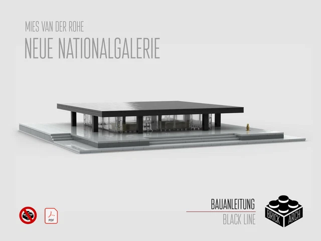 Lego architecture mies van der rohe outlet