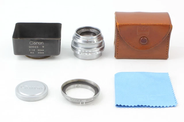 【EXC+5】 Canon 35mm f2.8 MF Lens for LTM L39 Leica Screw Mount From JAPAN