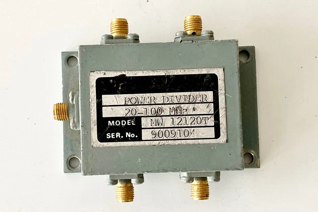 RF Leistungsteiler Kombinator Stechzirkel 20-100 MHZ