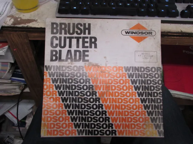 Windsor Brush Cutter Blade 80-0411 4T X 255Mm X25.4
