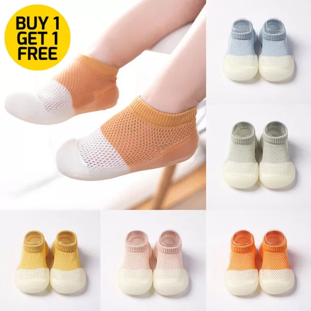 Baby Kids Soft Rubber Sole Shoes Anti-Slip Floor Non-slip Socks Toddler Shoes AU