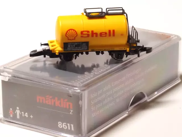 8611 Marklin Z-scale "Shell" Tank car "late edition" NIB