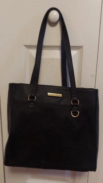 Tommy Hilfiger Black Shoulder Strap Bag/purse 11 In. Wide/tall
