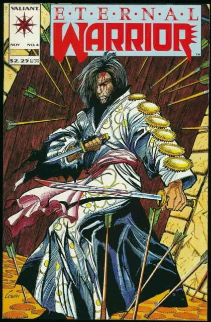 Eternal Warrior #4 Valiant Comics 1st appearance of Bloodshot Nov 1992 (VF+)