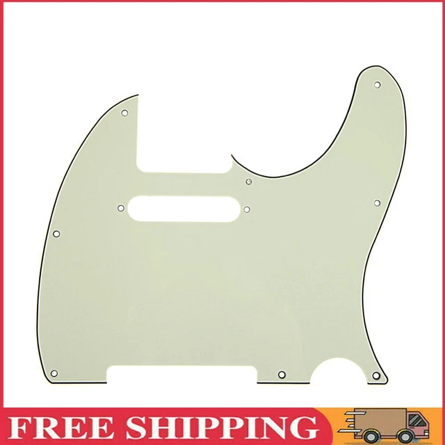 Teile 7 Farben 3Ply Gitarre im Alter von Pearloid Pickguard für Tele Style Gitar
