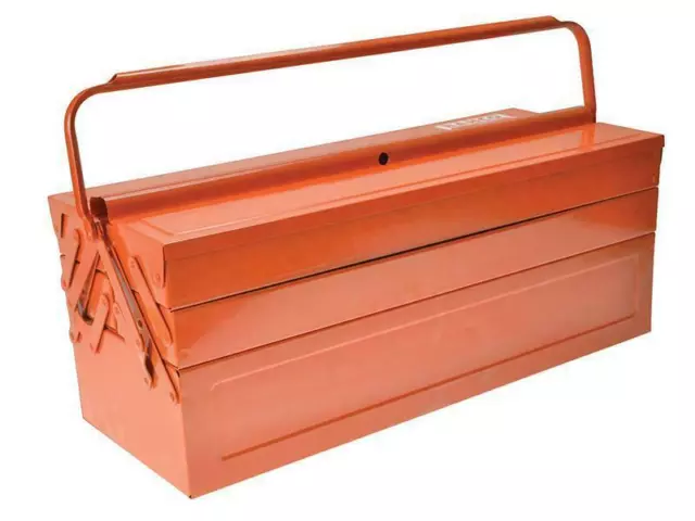 Bahco Orange Metal Cantilever Tool Box 21In BAH3149OR