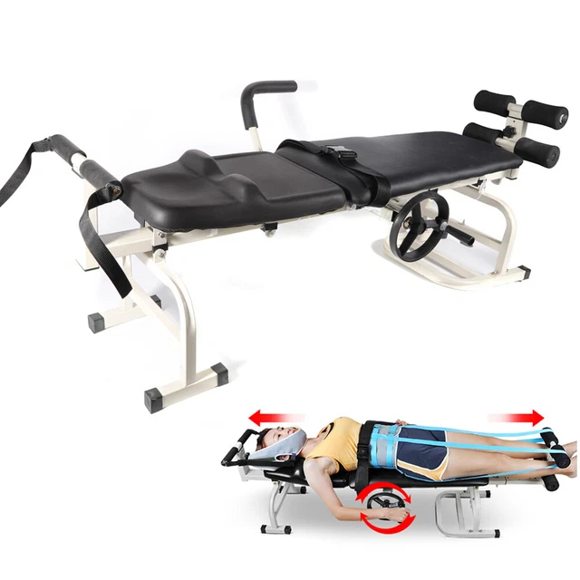 Body Spine Cervical Lumbar Spine Cervical Massage Traction Bed Back Stretch