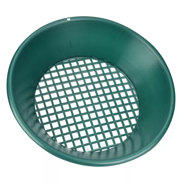 Green Gold Pan Panning Classifier Mesh Screen Mining Sifter Detecting Tool