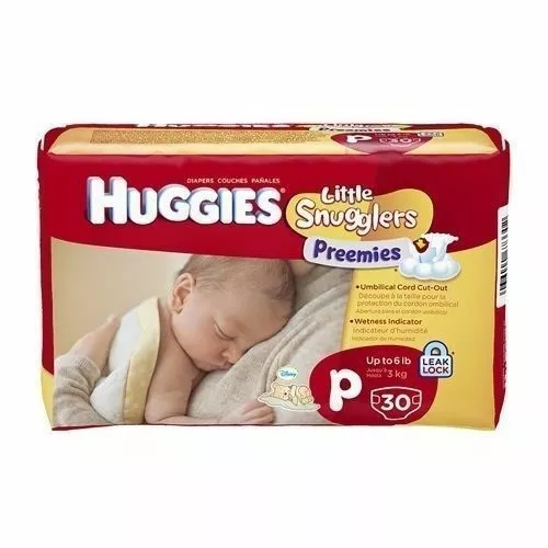 Huggies  Preemies Up to 3KG (6 x 30) 180's Huggies