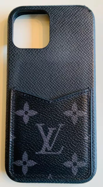 Louis Vuitton iphone 12 phone case black bumper used