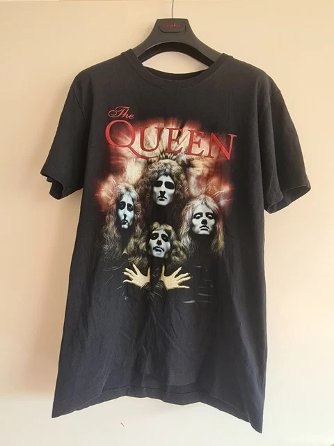 Official Queen T Shirt Classic Crest Band Logo Bohemian Rhapsody Freddie Unisex