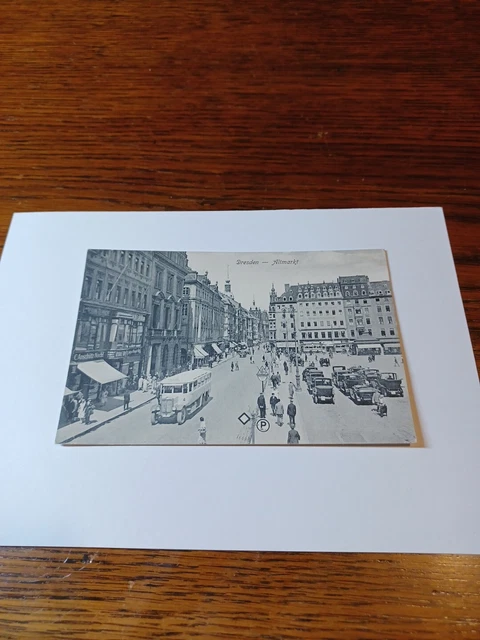 Postkarte Dresden Altmarkt 1926
