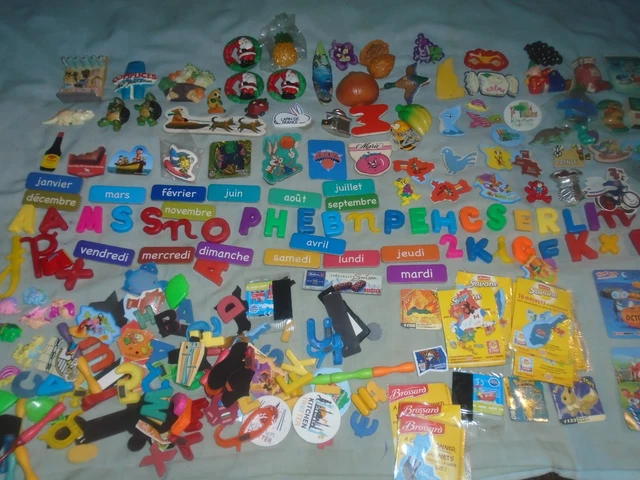 Lot de 6 Magnets - Just Foot 2008,2009 et 2010 - FR