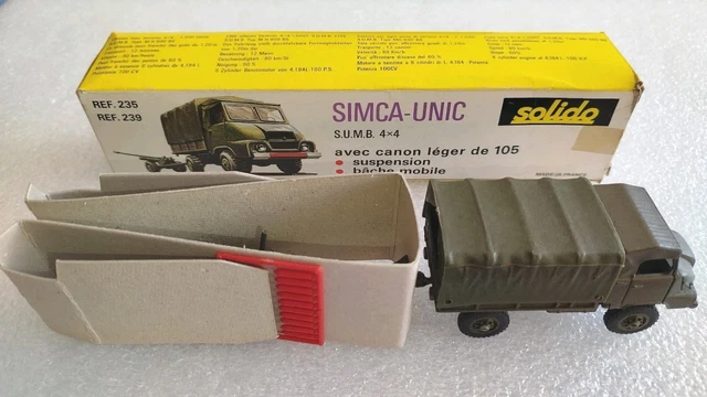 VINTAGE Solido Famous Battles Collection US ARMY DU JEEP 6108 *unpunched* Solido