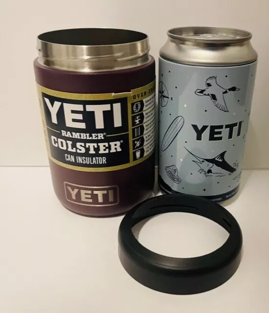 YETI RAMBLER COLSTER 12 oz CAN INSULATOR - Nordic Purple Brand New With Tag