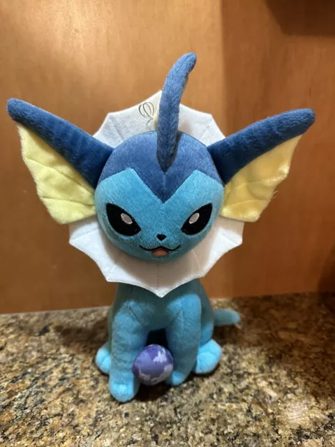 Banpresto Pokemon Focus Plush Vaporeon Water Stone Japan