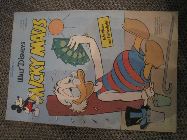 MICKY MAUS 1961 Nr. 28 (Original Ehapa)  Sammlung Auflösung