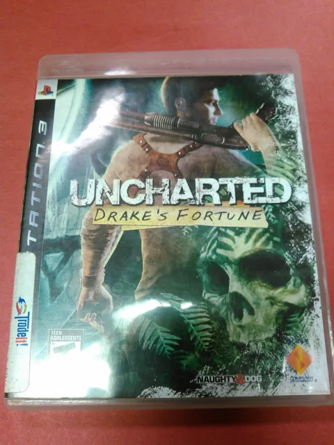 ¤ Uncharted Drake's Fortune ¤ Complete GREAT PlayStation 3 PS3 VIDEO GAME