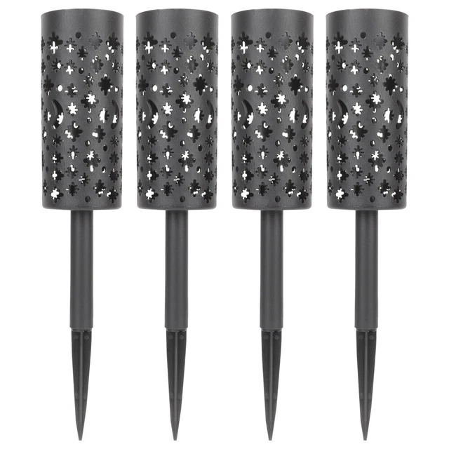 4 Pcs Grave Flower Holder Headstone Vases Cemetery Decorations Memorial