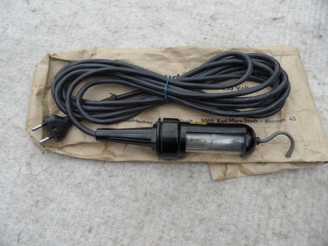 unbenutzte DDR Kfz Handlampe Trabant Wartburg Barkas B1000 Framo Lada Wolga