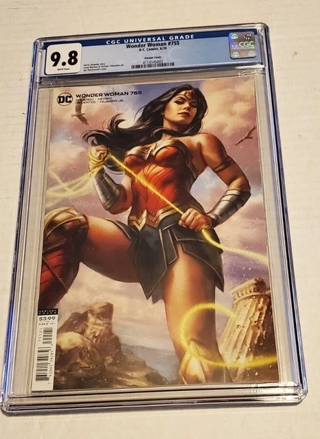 RARE WONDER WOMAN #755 Ian MacDonald Variant Cover DC, 2020 CGC 9.8