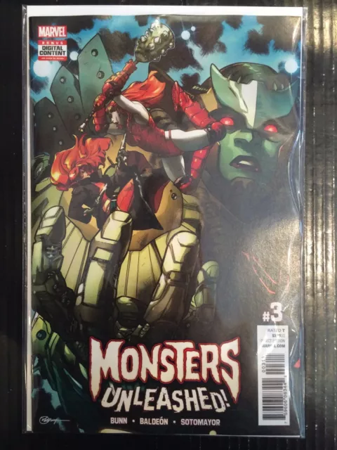 Monsters Unleashed (Vol 3) #3 NM 1st print Marvel Comics 2017