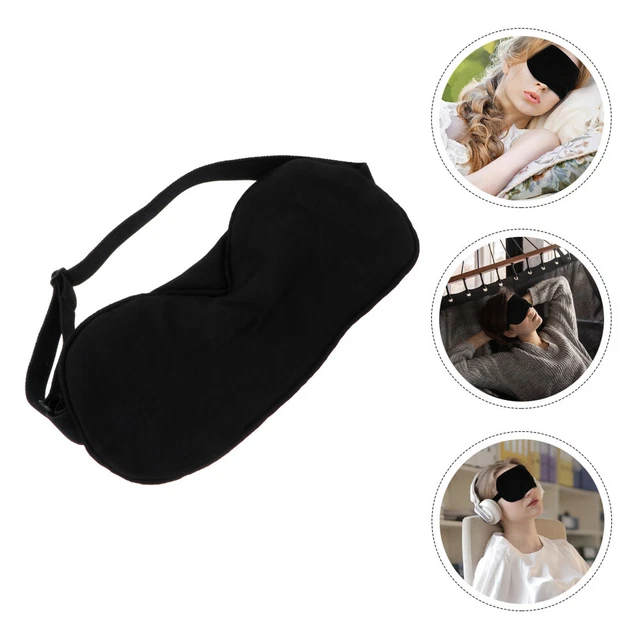 Mascherina Per Dormire Per Uomini E Donne, 3D Mascherina Occhi Per Dormire Con Cinturino Elastico Regolabile - Foto 6