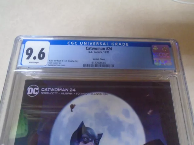Catwoman Issue #24 Comic Book. CGC Graded. Variant Cover. DC 2020. 2