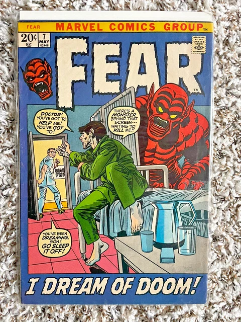 FEAR #7 (NOV 1971) Marvel Comics