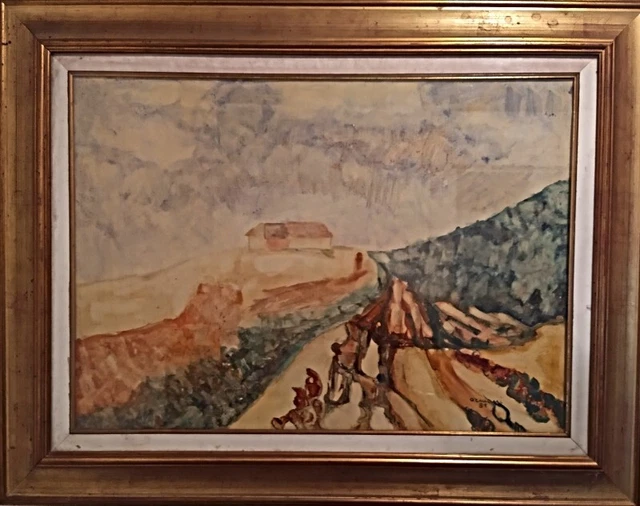 Angelo ARMANI  - Paesaggio Toscano - Olio su tela