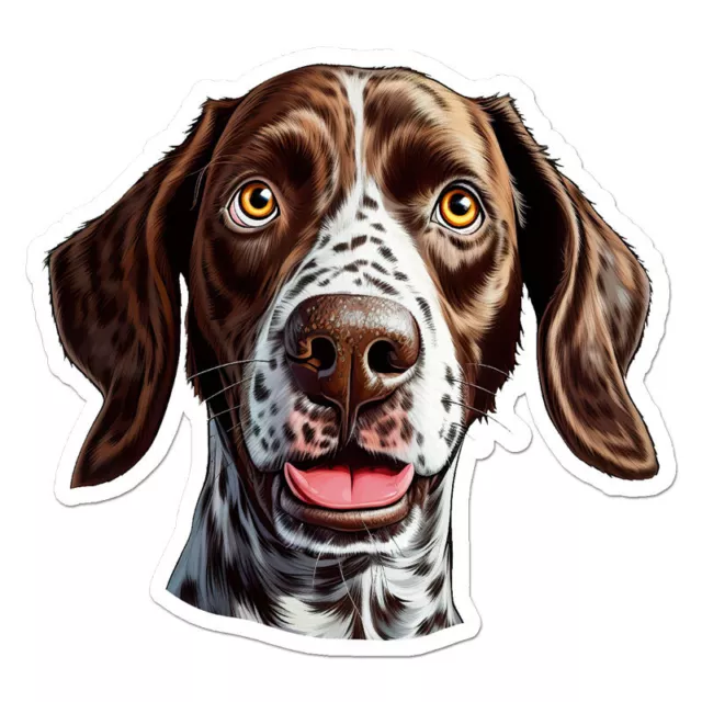 German Shorthaired Pointer, Vinyl Decal Sticker, Indoor Outdoor, 3 Sizes, #11333