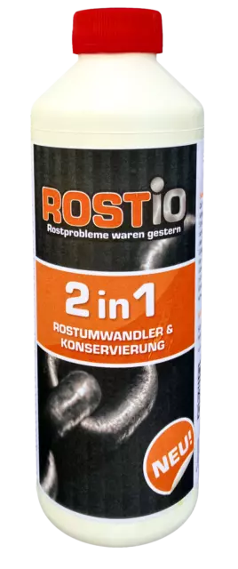 Rostio 2 in 1 Rostumwandler & Hohlraumversiegelung Hohlraum-Wachs Konservierung