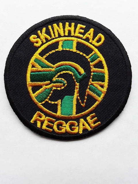 Trojan Skns Patch Sew / Ron On Badge Ska Reggae Rocksteady O O - Foto 4