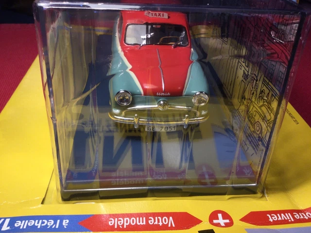 Tintin et le taxi genevois, Hergé ML 2003 - Label Emmaüs