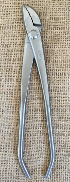 Ryuga Bonsai Tools 225mm Stainless Steel Angled Jin Plier