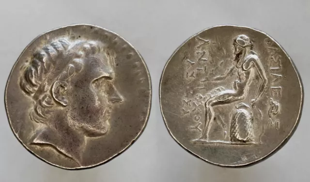 Reino Seleucida. Antiochos III AR Tetradrachm, aprox. 190 aC En muy buen estado