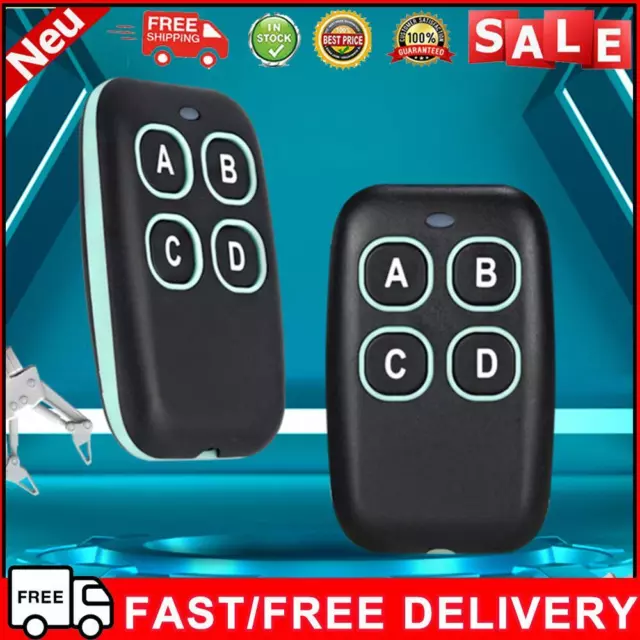 Wireless Remote Control 315MHz/433MHz RF Transmitter Garage Gate Door Opener