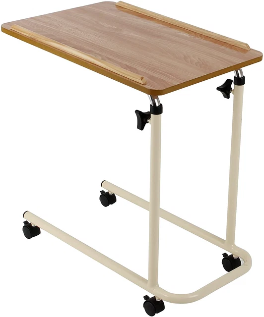 Mesa sobrecama Performance Health con ruedas, escritorio portátil con ruedas, completa y