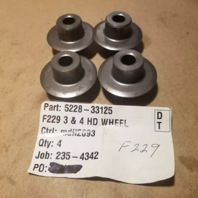 Nos Ridgid & Grainger Replacement Pipe Cutter Wheels