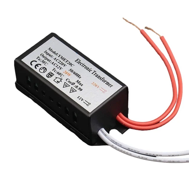 Transformateur électronique 60W 12V Halogène - Driver N60 - Marque Mili Leuchten - Neuf