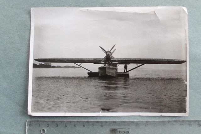 FOTO PHOTO 99606 Flugzeug airplane Dornier Do R Superwal Flugboot