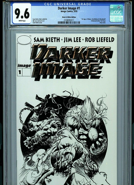 Darker Image #1 CGC 9.6 Silver Platnium Image Comics 1993 1st Maxx Amricons B8