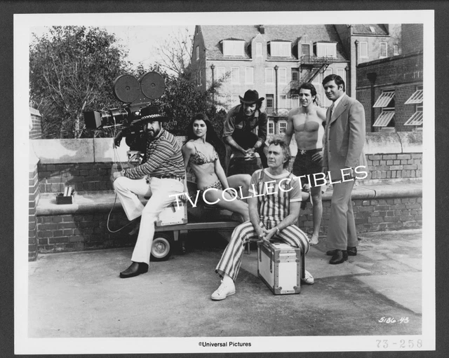 PRESS PHOTO THE NAKED APE 1973 Shirtless Johnny Crawford Victoria